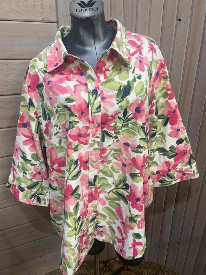 3X -  Blair Button Down