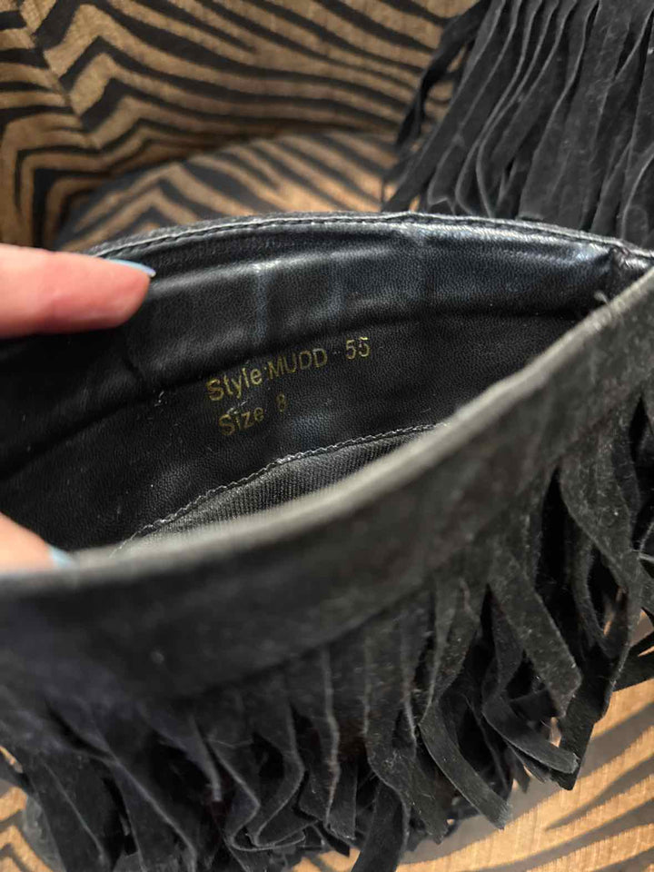 8 - Fringe Boots