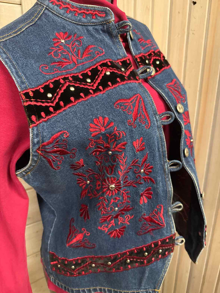 L - Gordon James Denim Co Vest