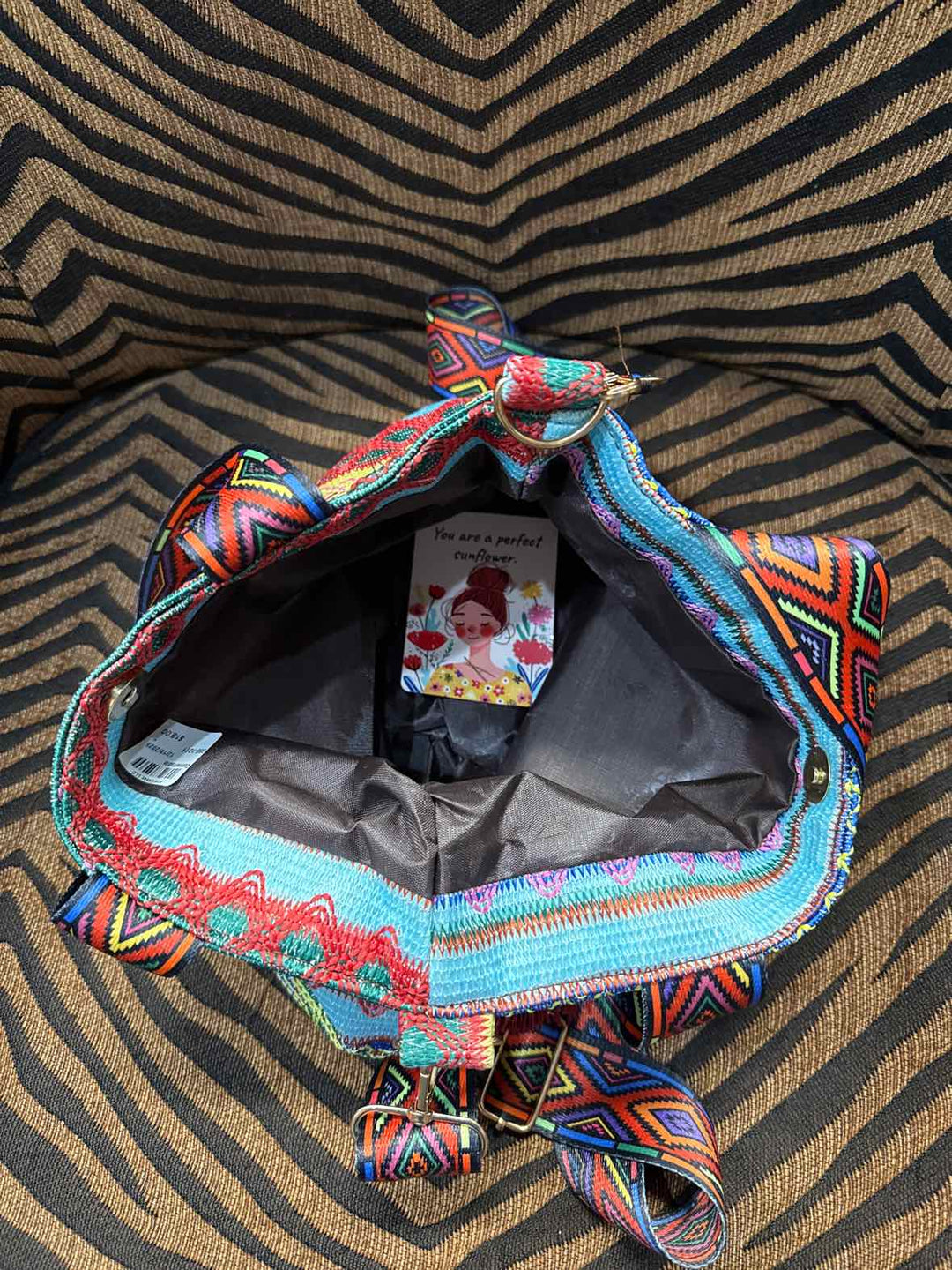 Purse - Multicolor Tassle Bag