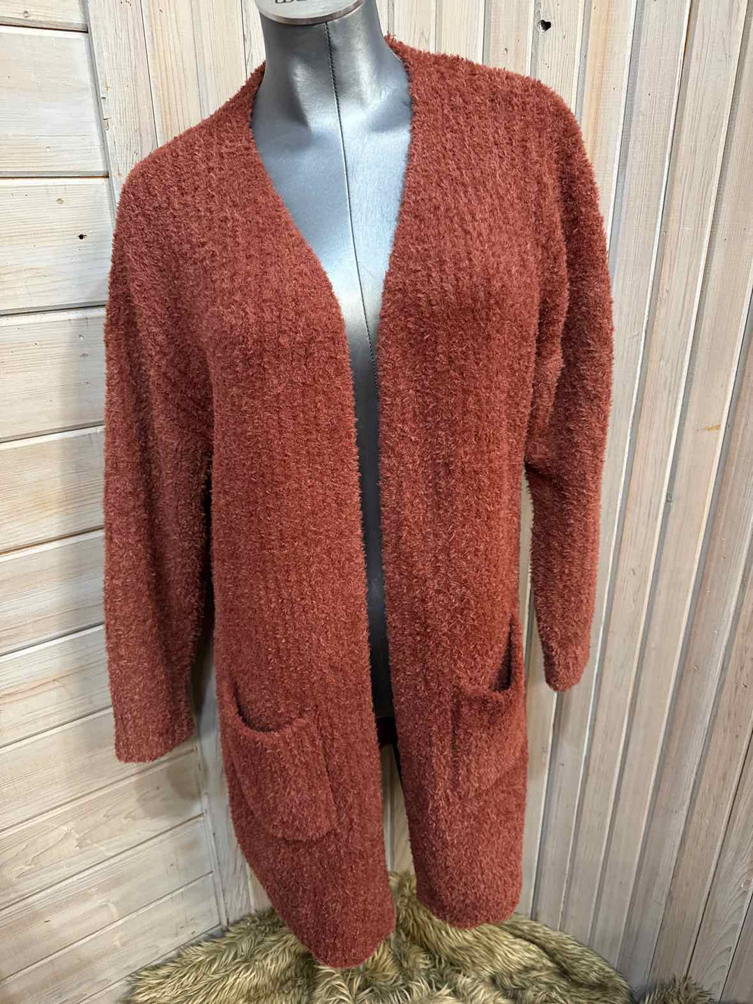 L - Pink Rose Cardigan