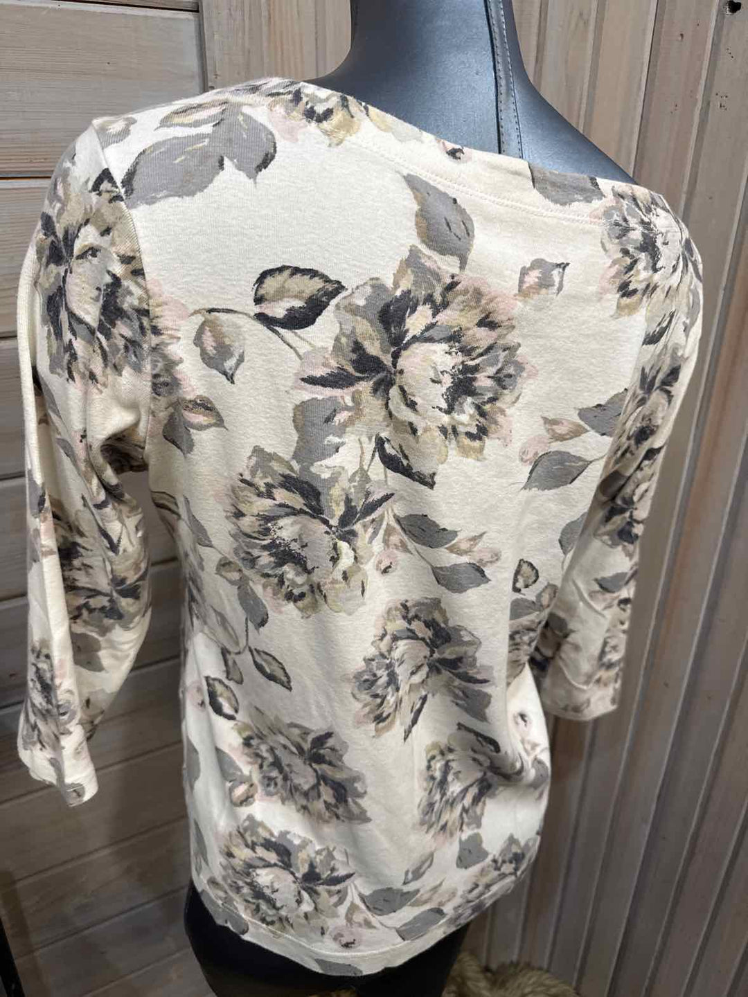 L - Croft & Barrow 3/4 Sleeve