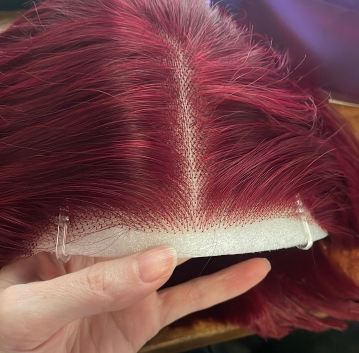 Wig Fever Wig - Human Hair Bob (Plum)