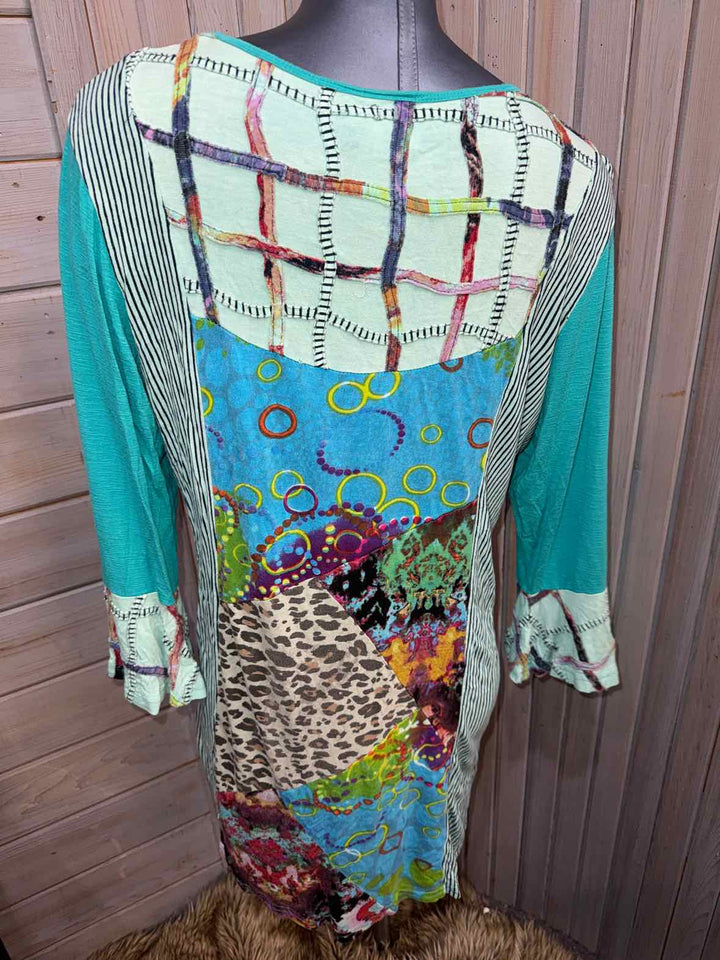 XL - parsley & sage 3/4 Sleeve