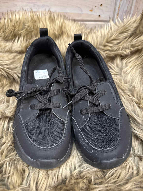 6.5 - Black Shimmer Sneakers