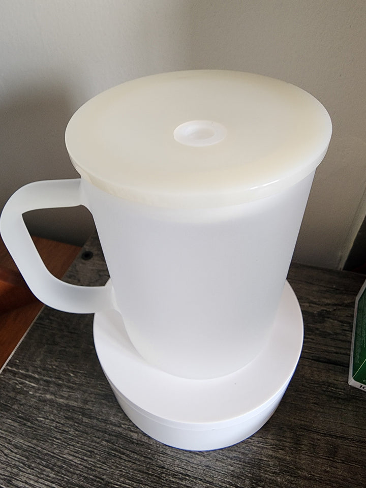 15 oz Frosted Glass Mug