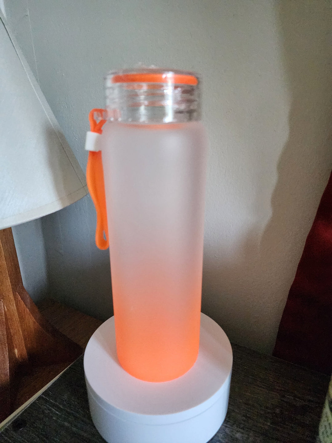 17 oz Glass Screw Top Bottle