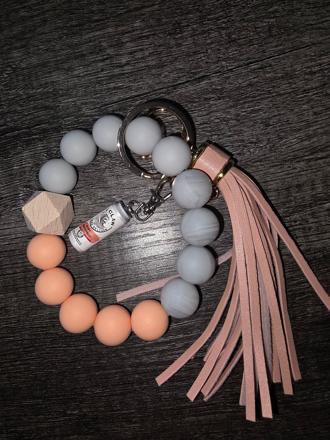 Wristlet with Drink Keychain (Multiple options)