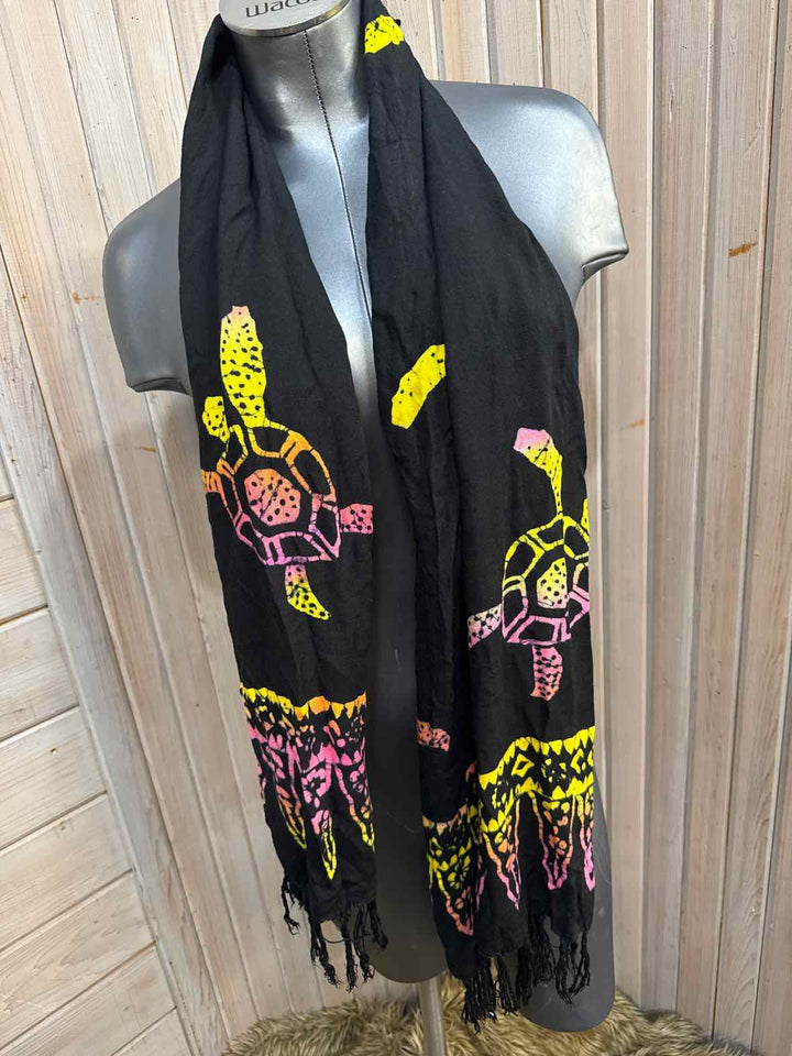 Accessories - Turtle Scarf with Fringe