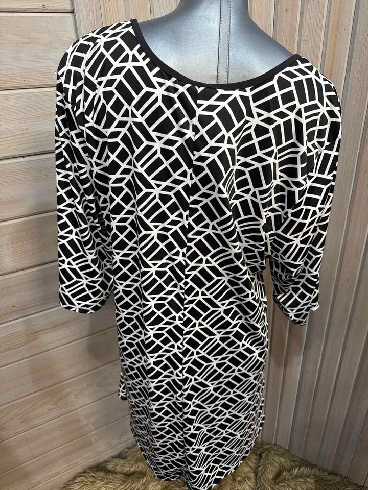 3X - 24 Seven Comfort Apparel 3/4 Sleeve