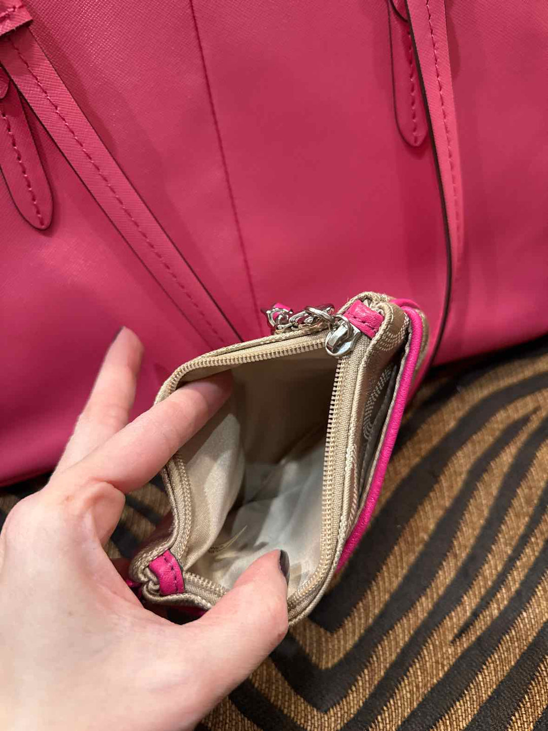 Purse - Coach Shoulder Bag with Coinpurse Clutch