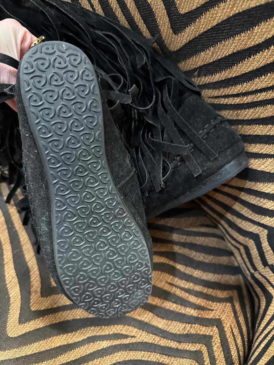 8 - Fringe Boots
