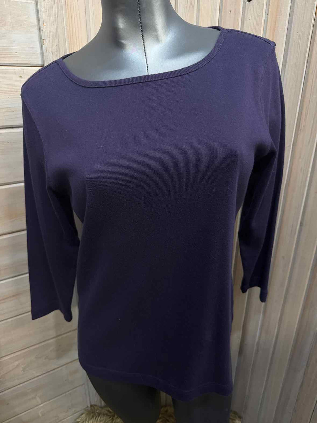 L - Christopher & Banks 3/4 Sleeve