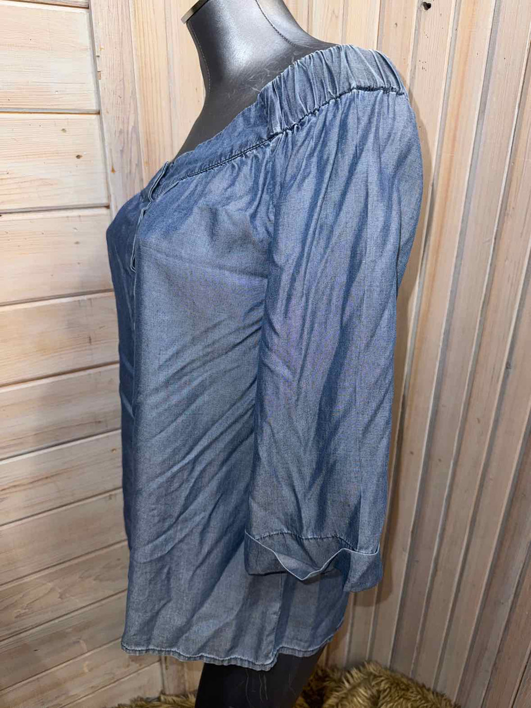 M - Project Indigo Blouse
