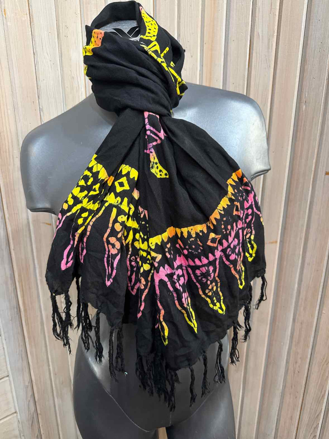 Accessories - Turtle Scarf with Fringe