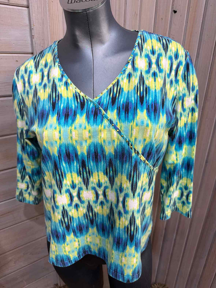 M - Ruby Rd 3/4 Sleeve
