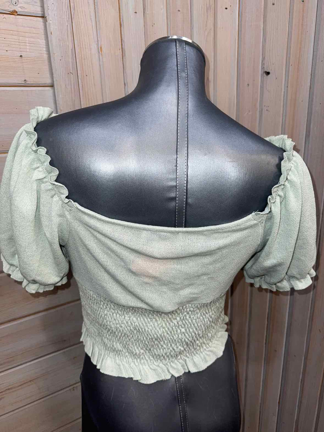 L - She and Sky Crop Top