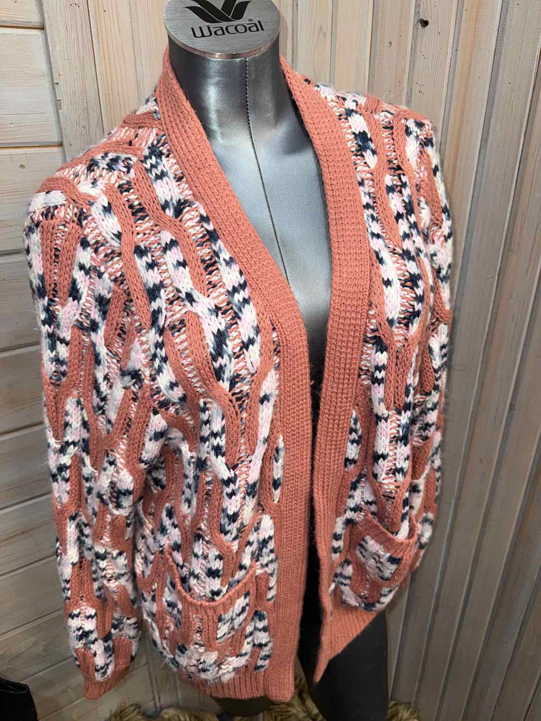 L - Indigo Thread Co. Cardigan