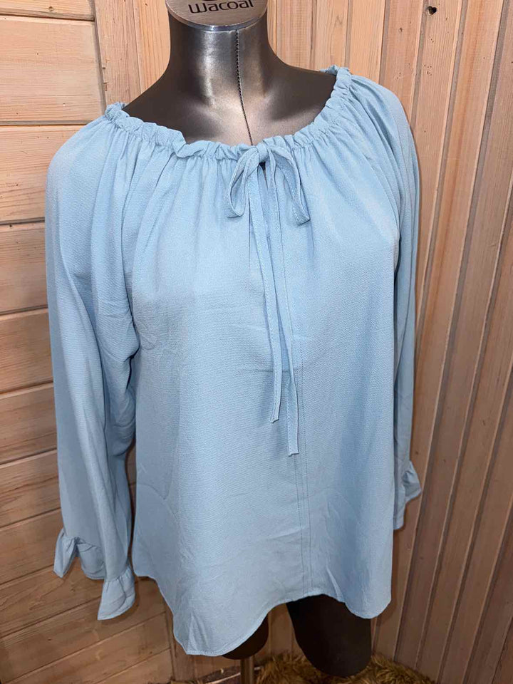 S - ClarisBelle Peasant Top