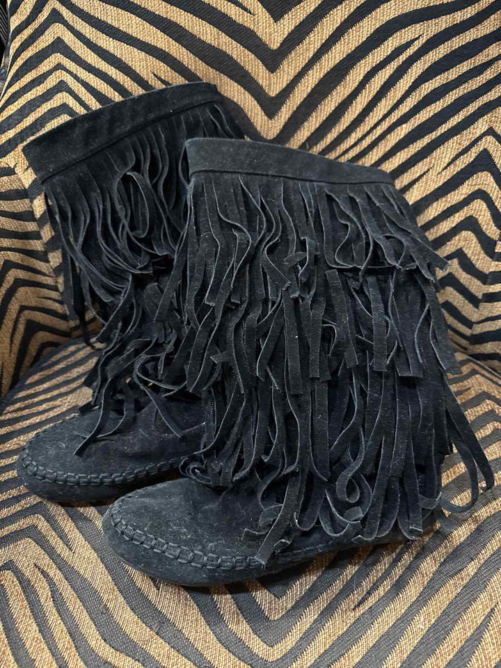8 - Fringe Boots
