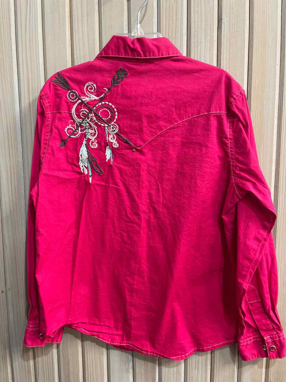 M - Wrangler Long Sleeve Button Up Shirt