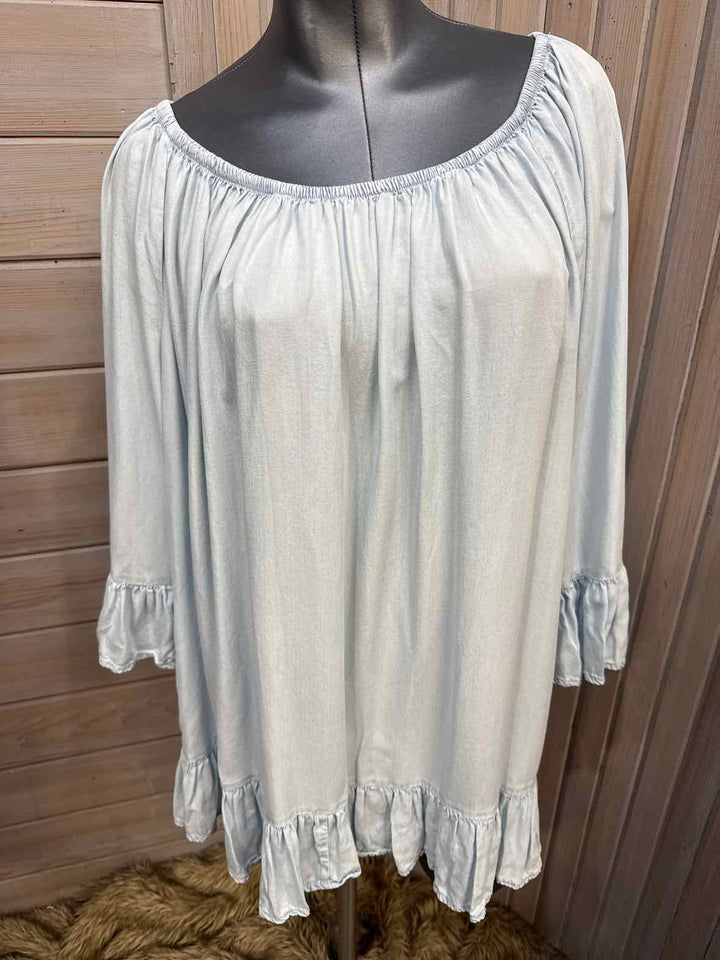 3X - terra & sky Babydoll Top