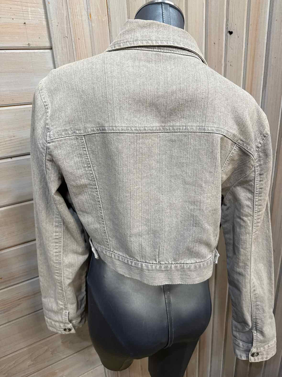 L - CATO Gray Denim Jacket