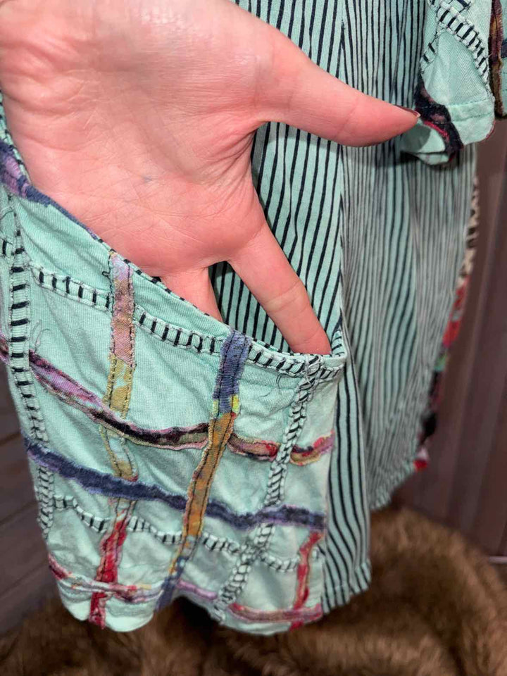 XL - parsley & sage 3/4 Sleeve