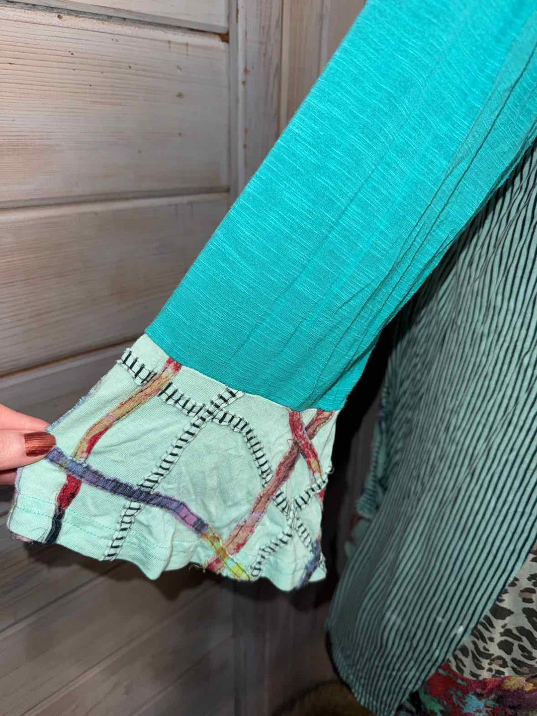 XL - parsley & sage 3/4 Sleeve