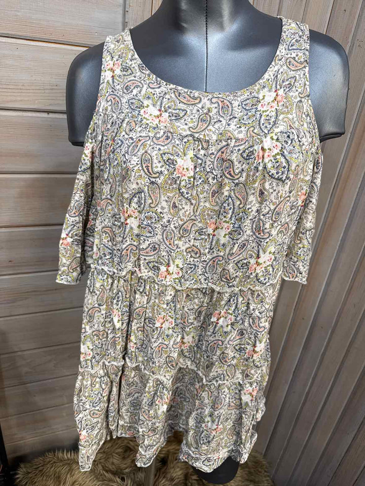 L - Paisley Vine Dress