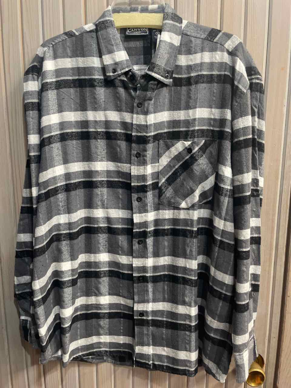 XL - Canyon Creek Long Sleeve Button Up