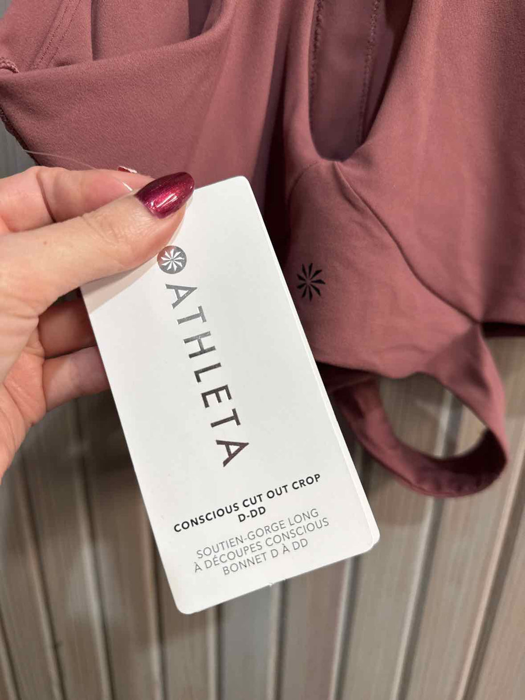 S - Athleta Crop Top Bra