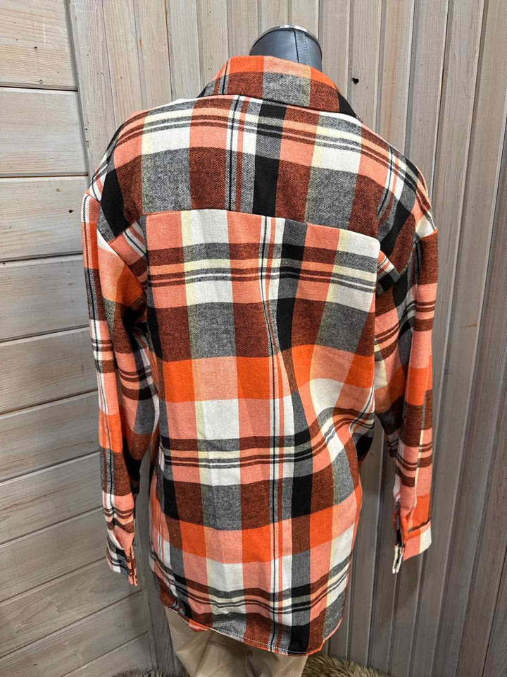 L - Flamingals Button Down
