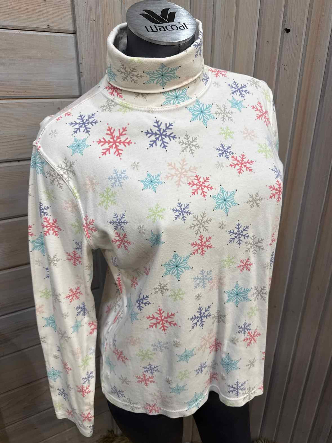 L - White Stag Turtleneck