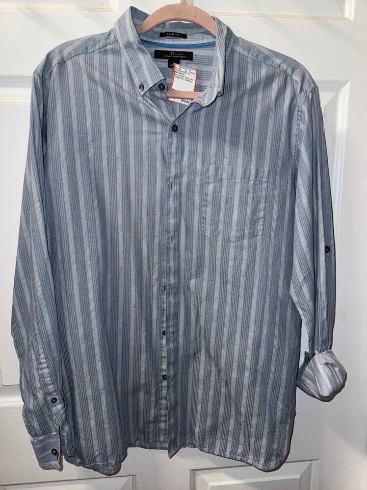 L - Marc Anthony Long Sleeve Button Up