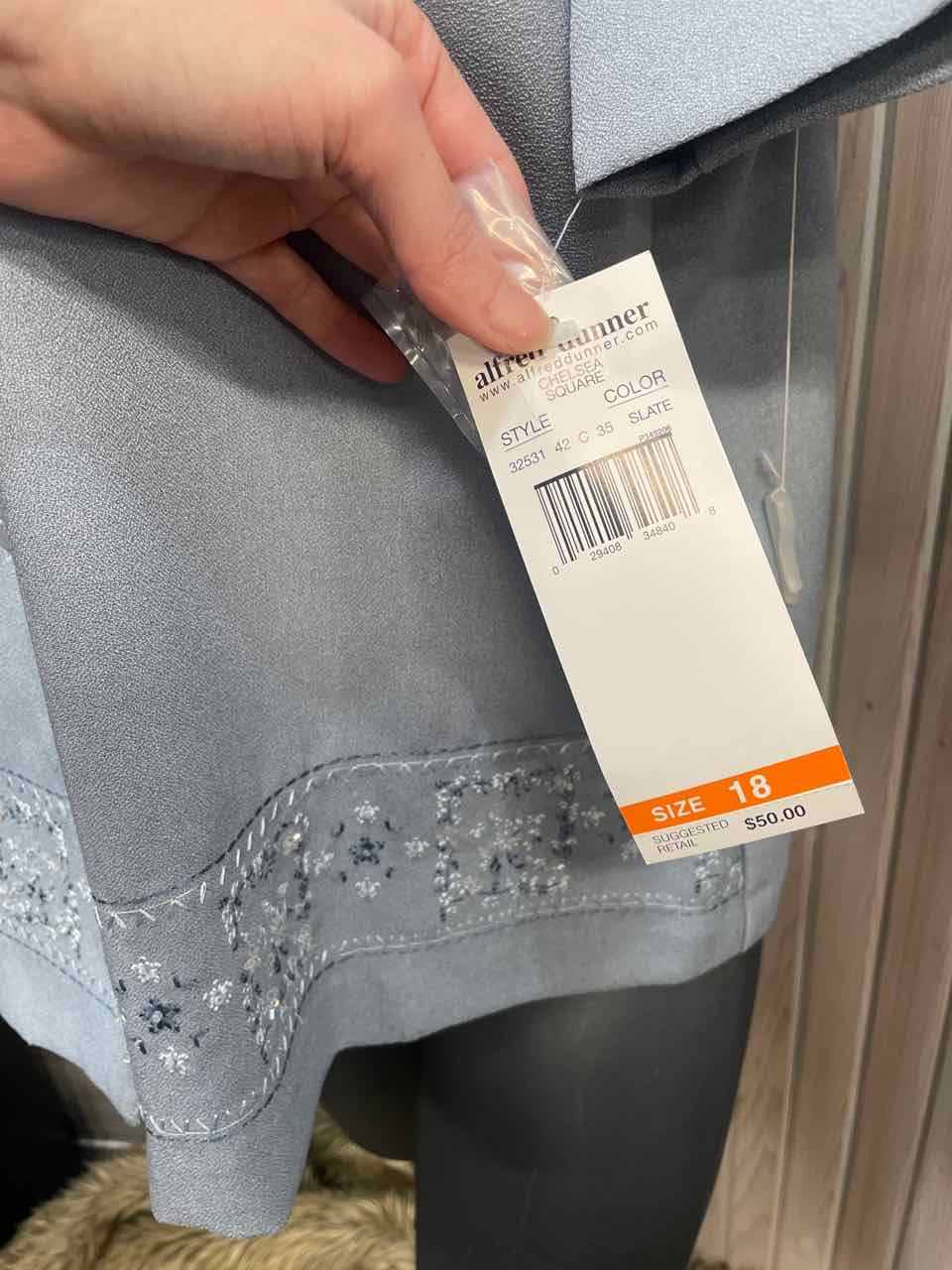 Alfred Dunner Button Down Top