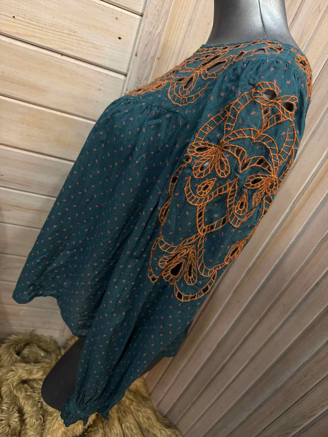 M - Free People Blouse