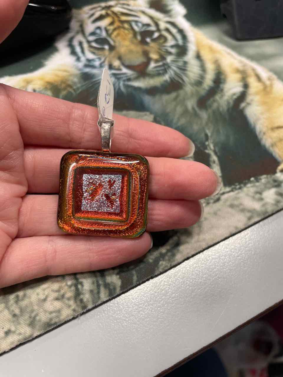 Jewelry - glass pendant