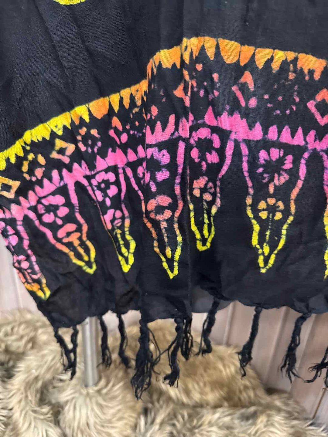 Accessories - Turtle Scarf with Fringe