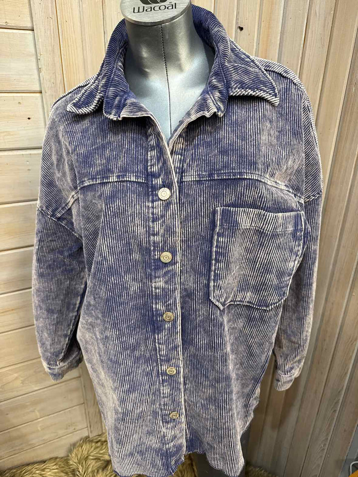 M - Zenana Outfitters Shacket