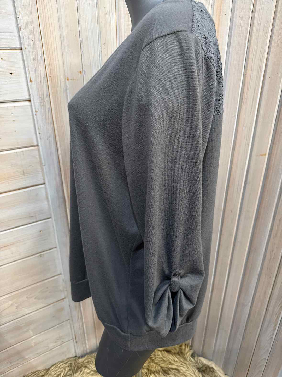 2X - French Laundry 3/4 Sleeve