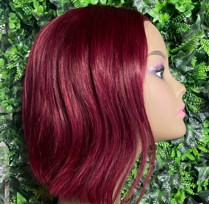 Wig Fever Wig - Human Hair Bob (Plum)