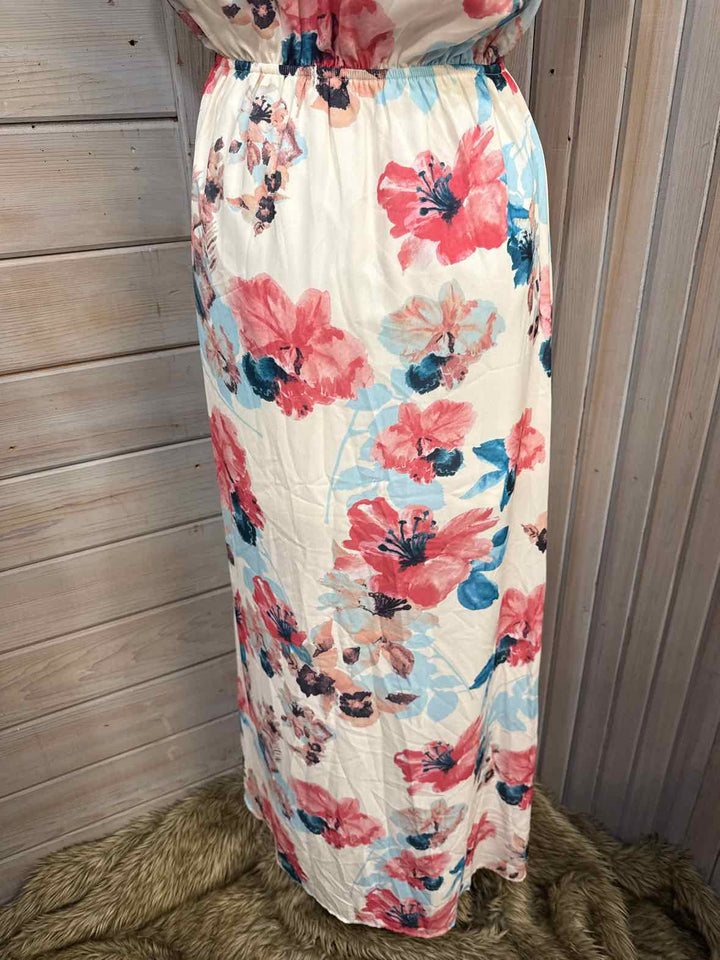 M - Pink Lily Dress