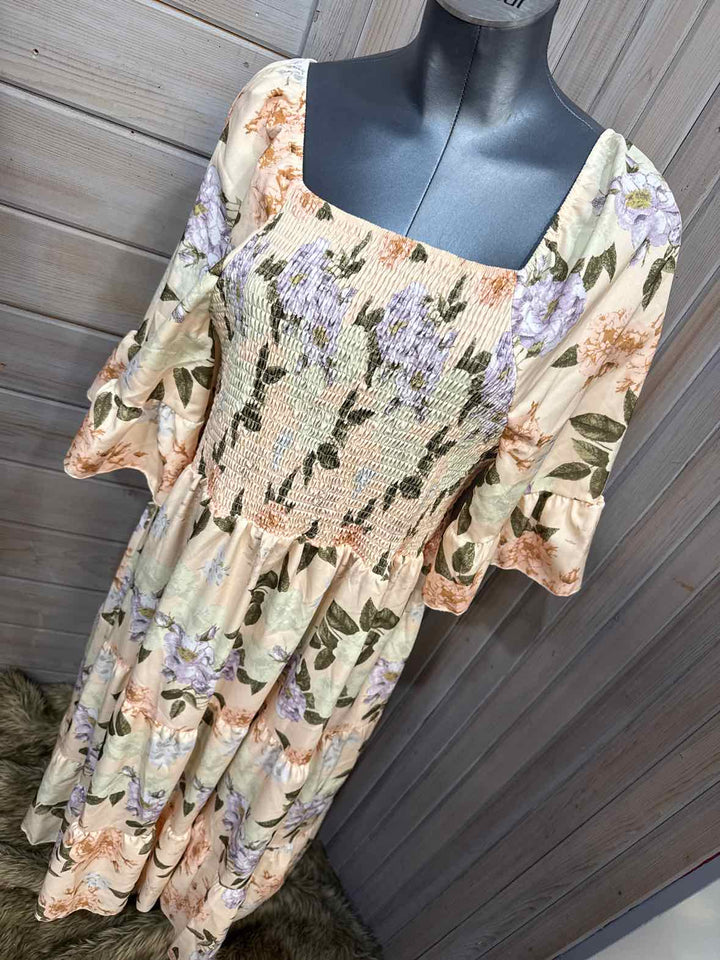 2X - Floral Dress
