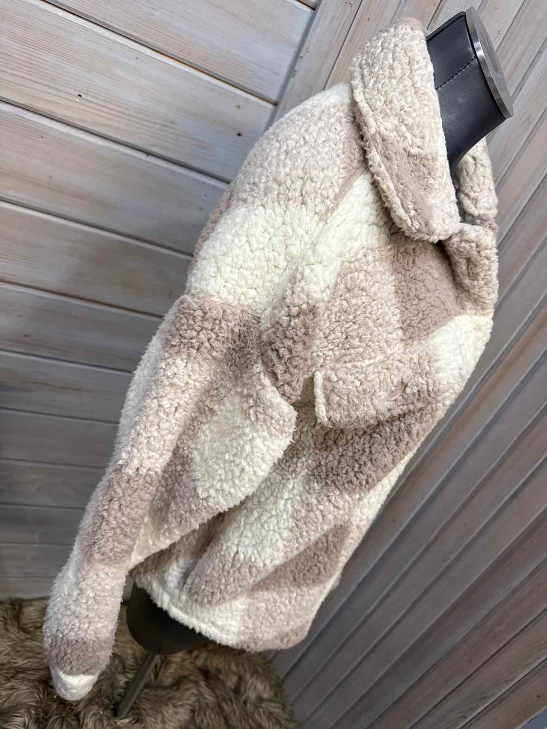 S - Pink Rose Shacket