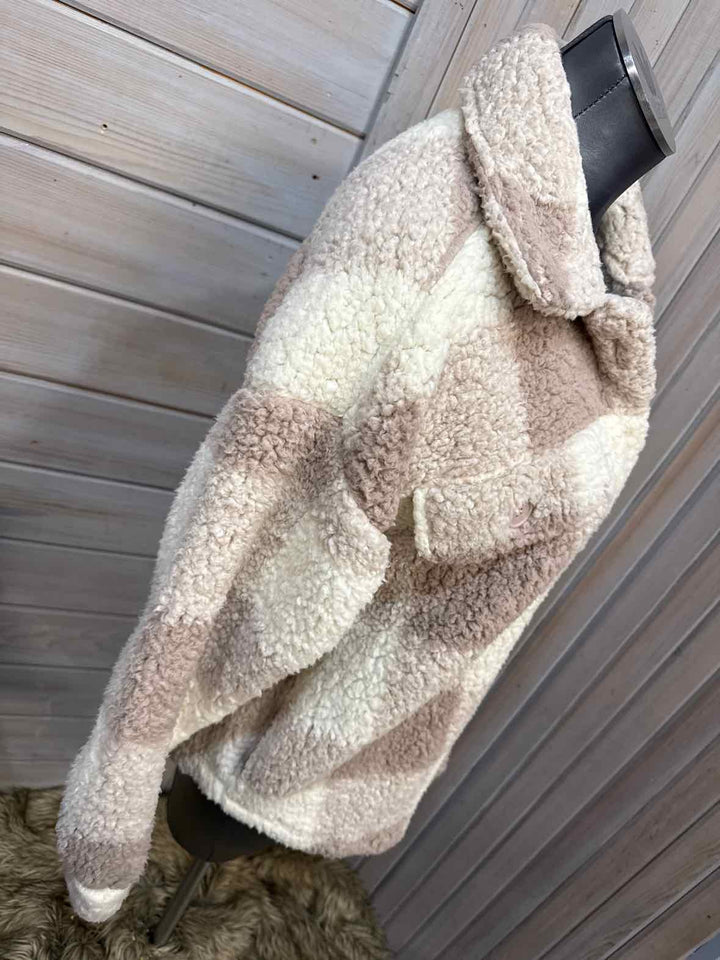 S - Pink Rose Shacket