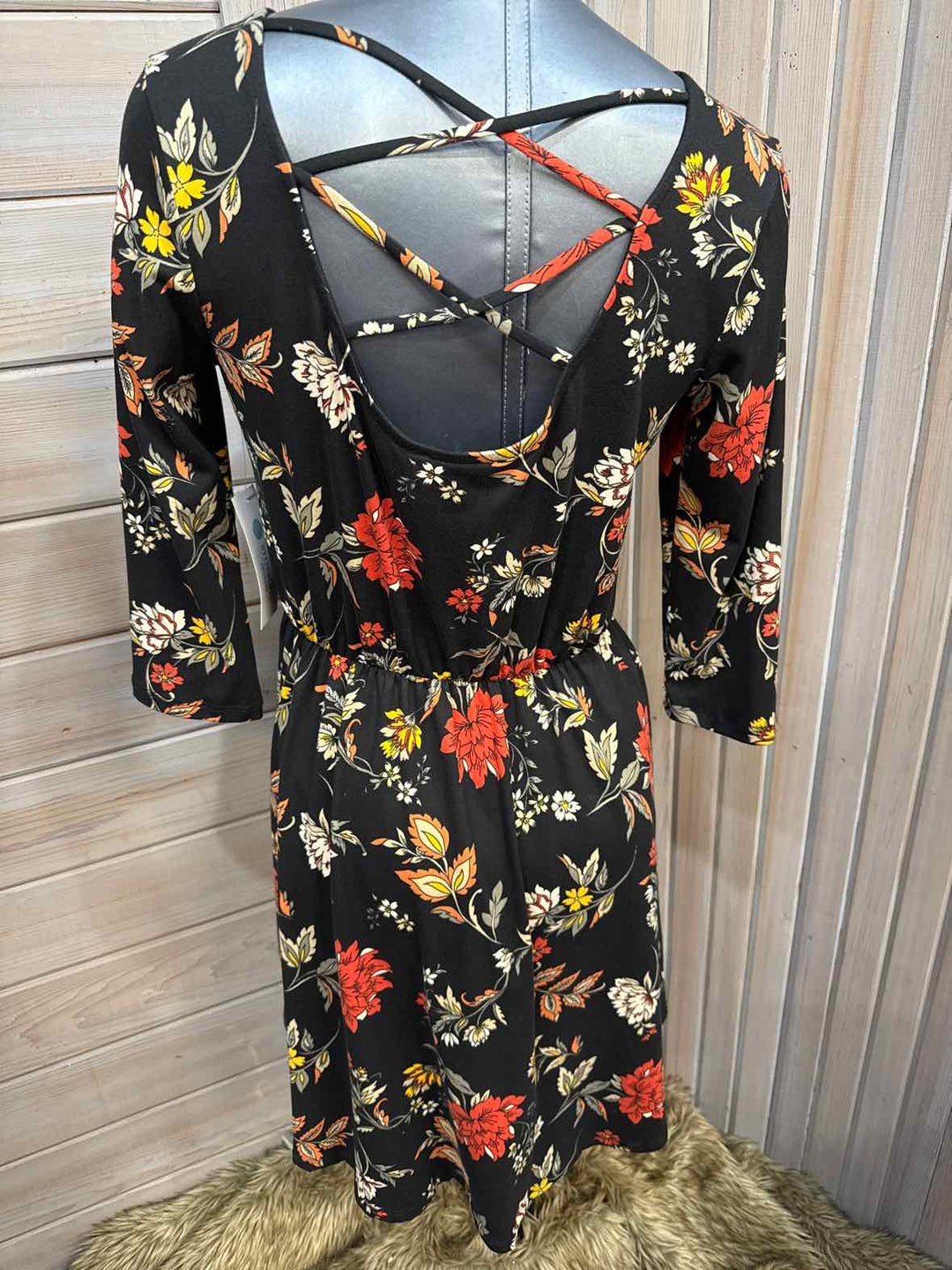 M - French Grey Dress