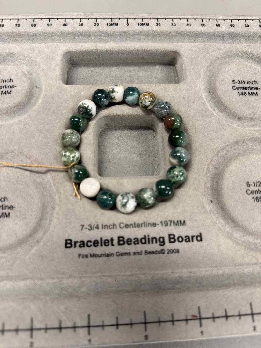 Jewelry - Moss Agate Crystal Bracelet
