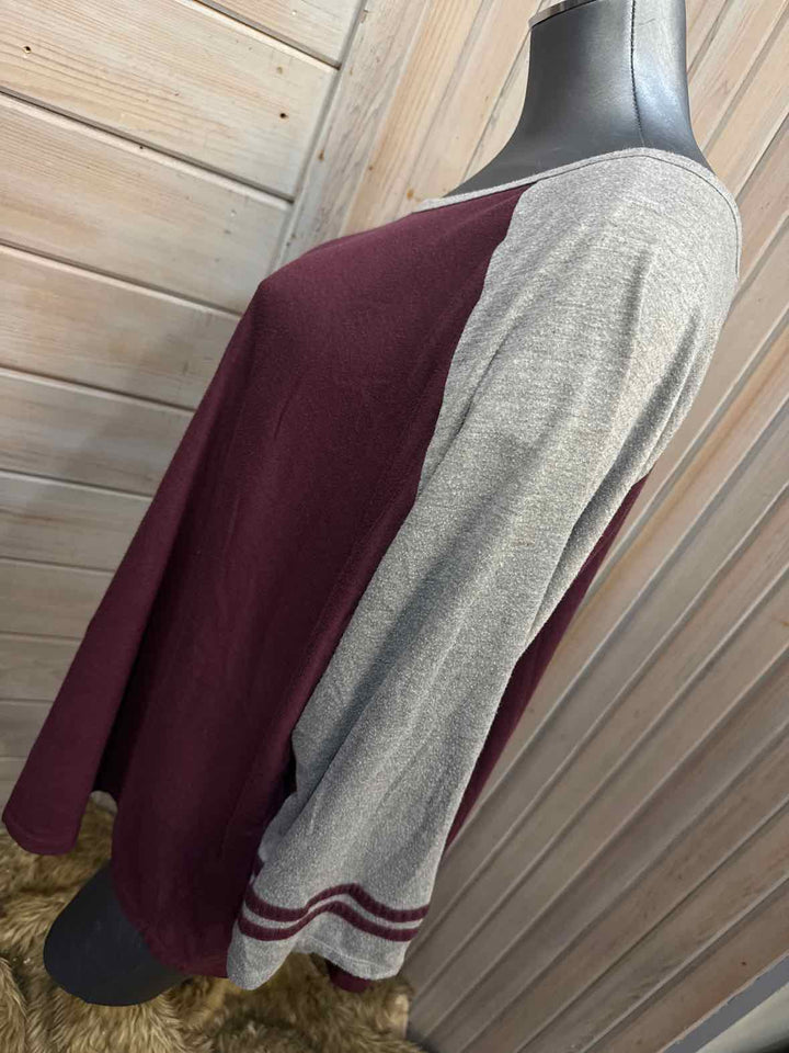 3X - terra & sky 3/4 Sleeve