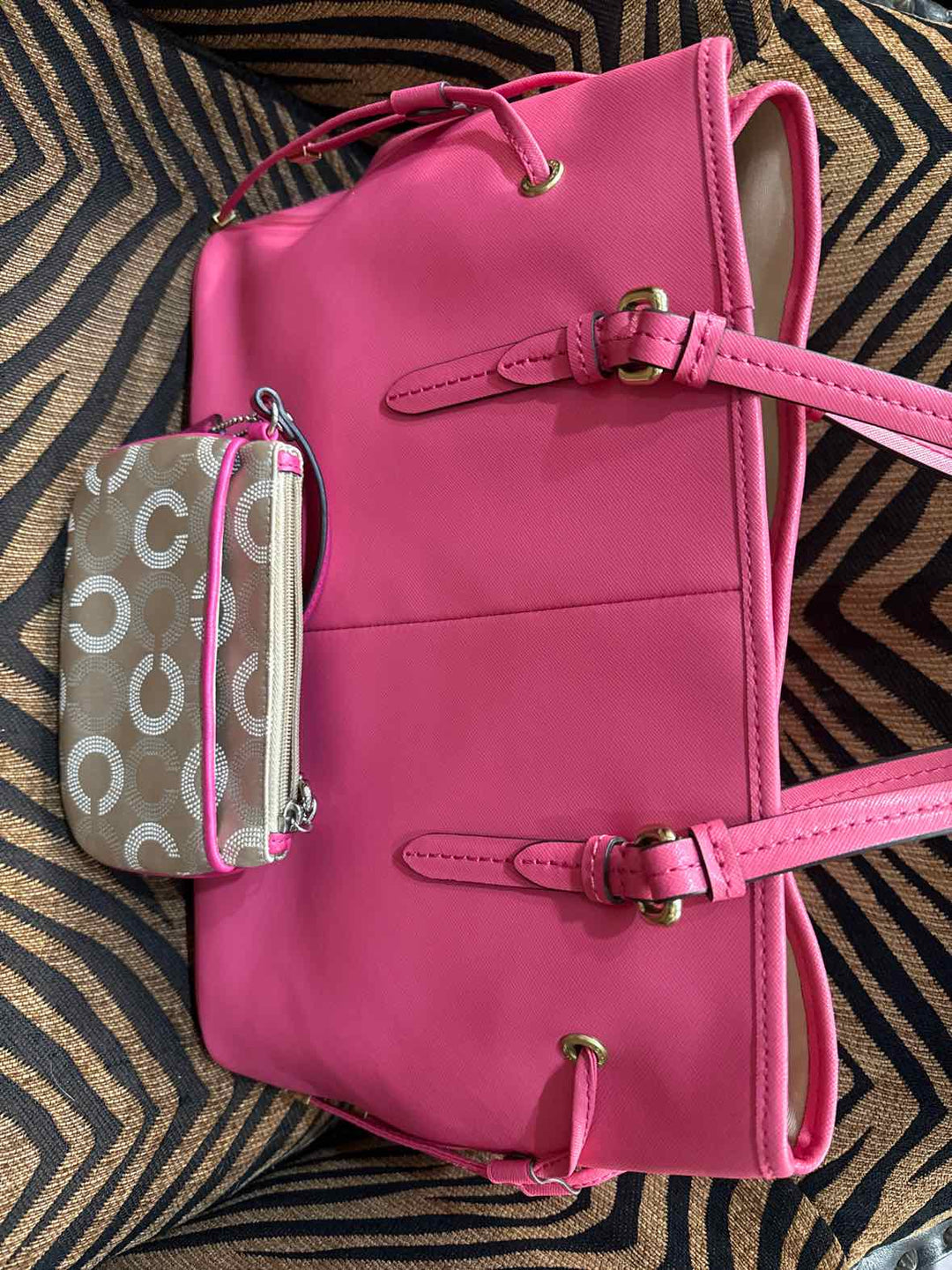 Purse - Coach Shoulder Bag with Coinpurse Clutch